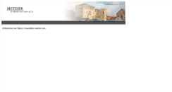Desktop Screenshot of newsletter.metzler.com